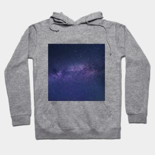 SCENERY 12 - Galaxy Sky Atmosphere Purple Astronomical Night Hoodie